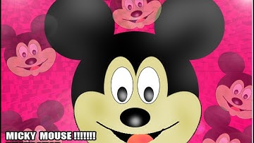 Best Micky Mouse Making On Photoshop Part # 2