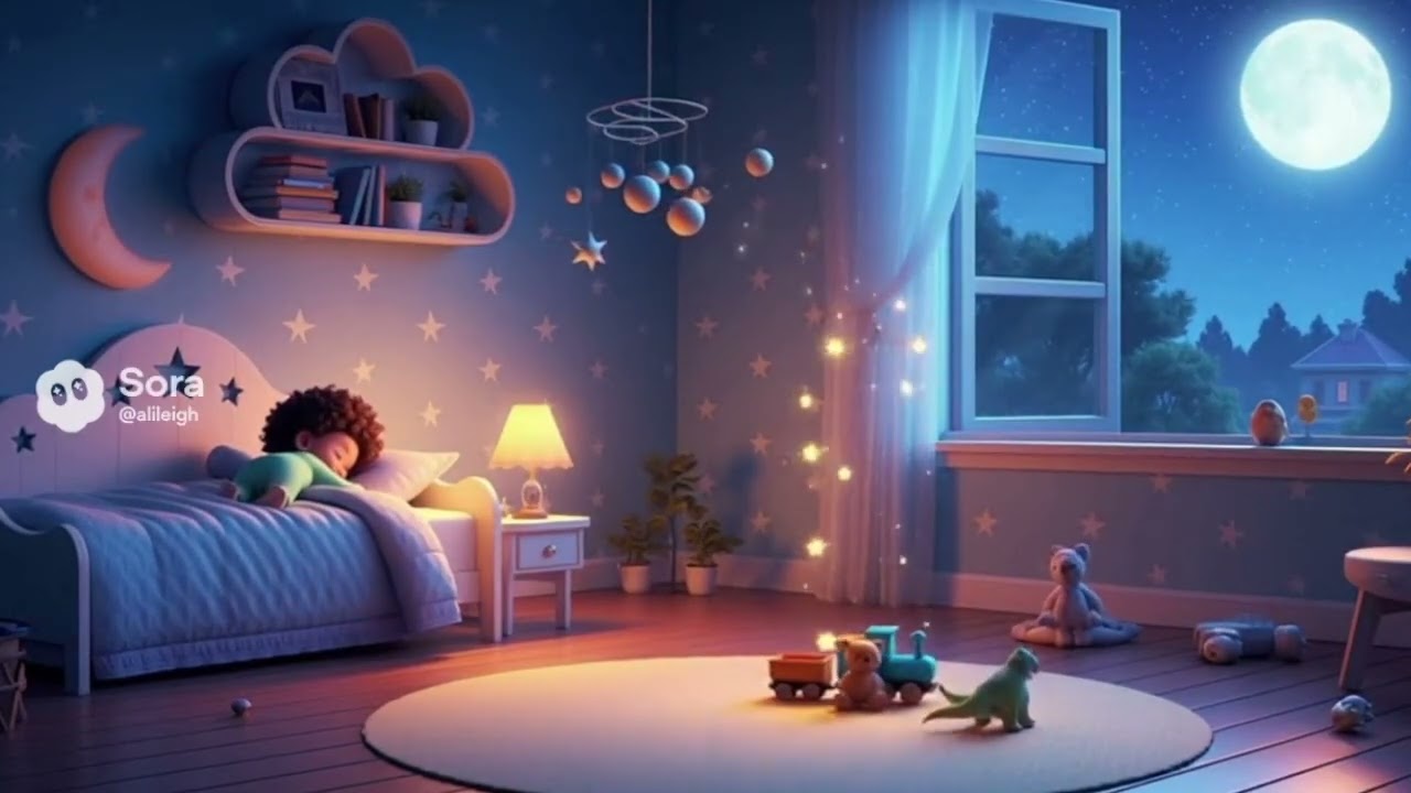 Spanish Bedtime Learning Song 🌙 English to Spanish for Kids & Beginners