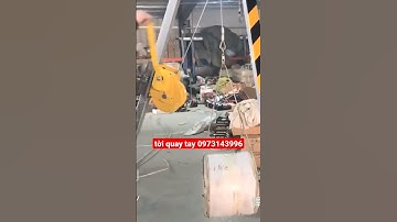 tời quay tay. tời rạp cưới. tời quay tay #tời_tự_hãm #tời_quay_tay #xuhuongtiktok #shortvideo #tời