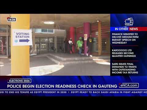 Police assess readiness ahead of local government elections
