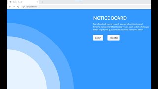 Don't Ignore Me: The better Noticeboard (HackMol 2.0 | Team RanDumb)
