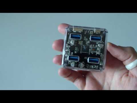 Recensione ORICO Hub USB 3.0 trasparente