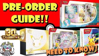 The Complete 30th Celebration Pre-Order Guide! This Set is Crazy! (Pokémon TCG Buyer's Guide)