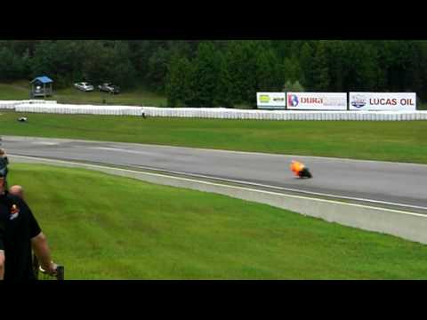 Motorcycle Crash Mosport 2008 Parts Canada (Martin...