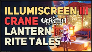 Complete Illumiscreen Crane Genshin Impact