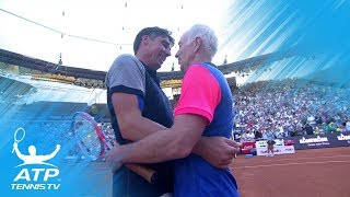 Michael Stich vs John McEnroe: Hamburg 2018 Exhibition Match Highlights -  YouTube