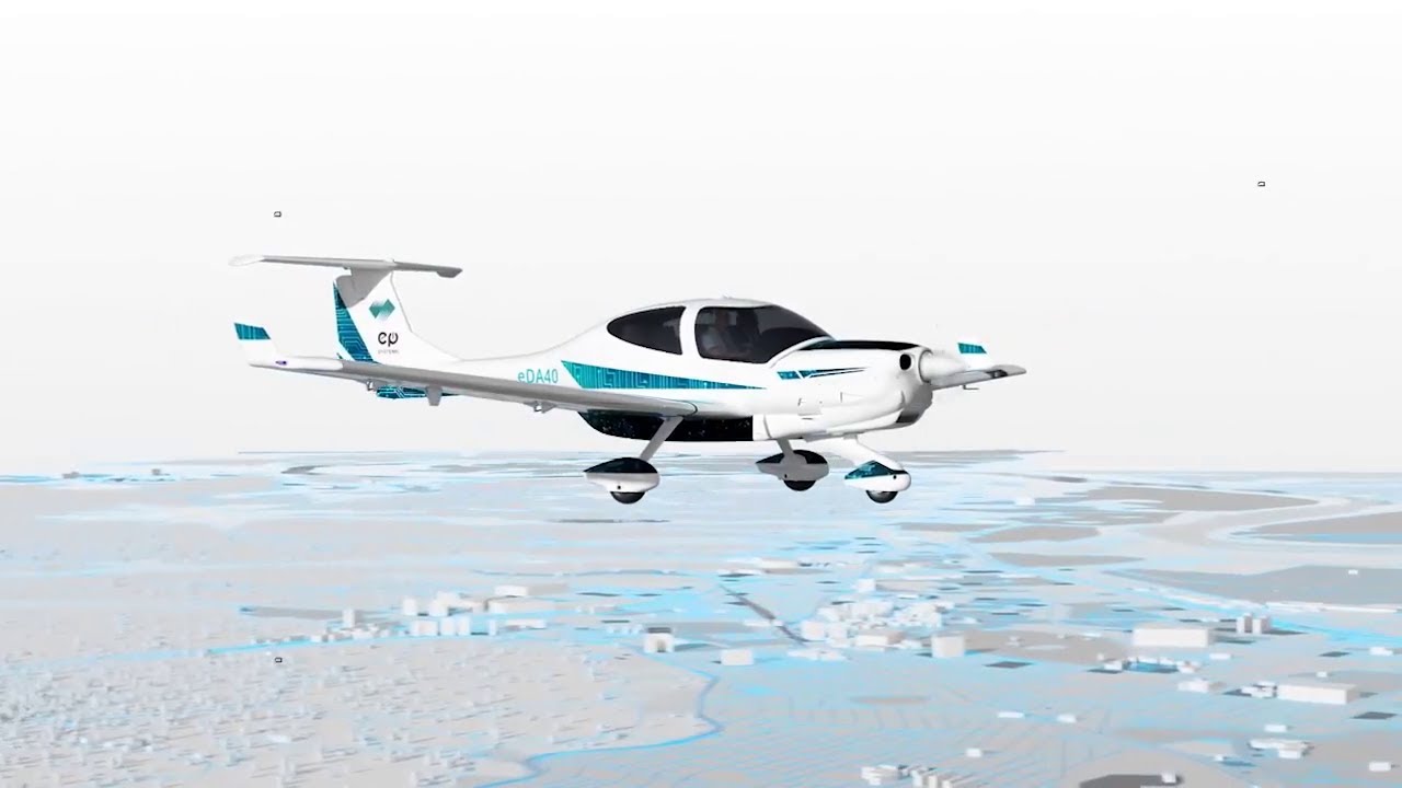 Diamond Aircraft eDA40 allelectric training aircraft YouTube