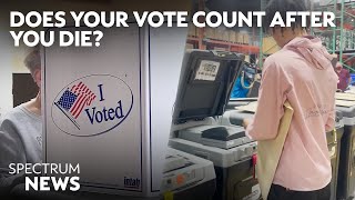 Does a ballot count when a voter dies before Election Day? | Spectrum News screenshot 3