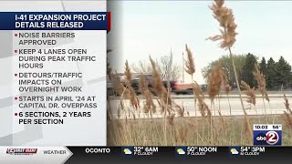 Wisconsin DOT releases more information about I-41 expansion