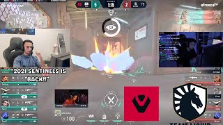 FNS and s0m react to Sentinels vs Team liquid