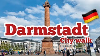 Darmstadt City Walking Tour || 4K Walking Tour || Travel Vlog || GoPro