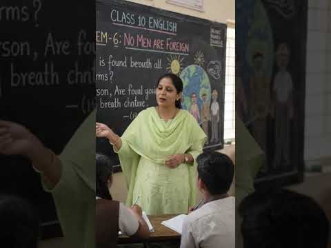 no men are foreign class 10 poem appreciation unit 6