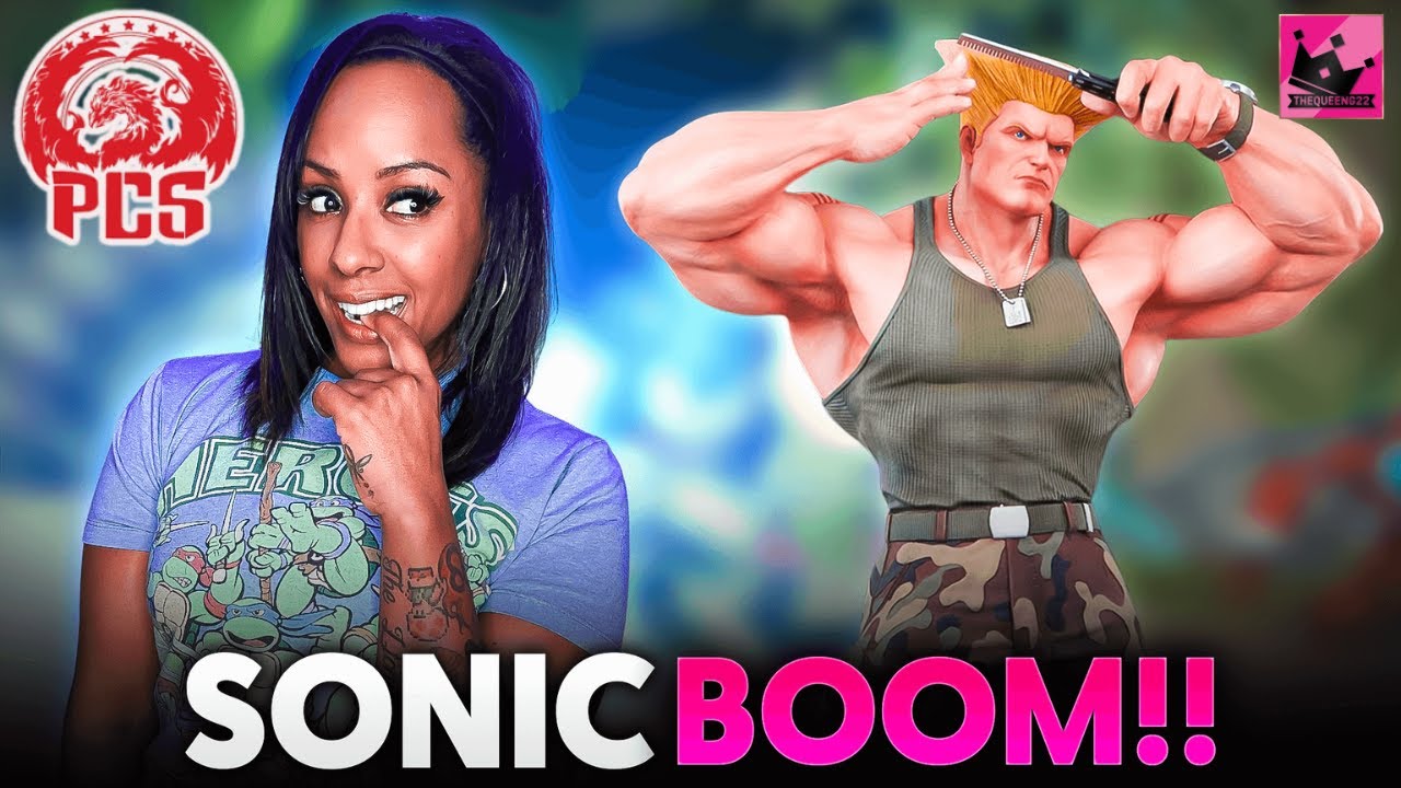🔥 Sonic Boom in 3D! PCS Street Fighter Deluxe Edition Guile Statue Is Insane!