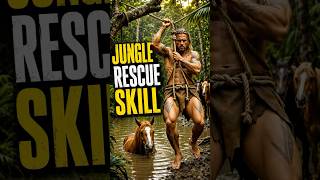 Survival Rope Skills to Rescue a Wild Horse From a Swamp