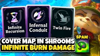 Infinite Haste Teemo: Covering the Map with Shrooms & Stacking Burns | ARAM Mayhem