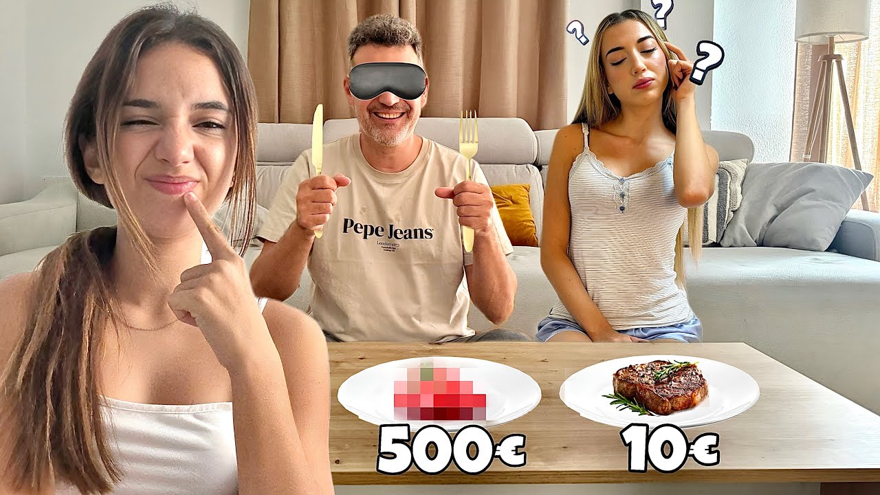 COMIDA DE 10€ VS COMIDA DE 500€