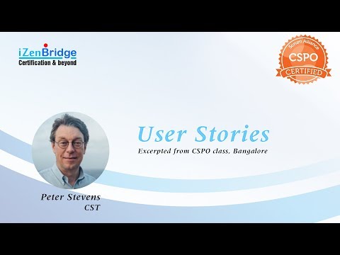 Peter Stevens on User Stories : CSPO Moments