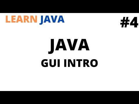 Learn JAVA GUI intro | Tutorial #4 | Java programming for beginners | Cool Techy Guy