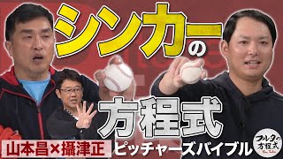 山本昌＆攝津が極意を伝授 シンカーの方程式【ピッチャーズバイブル】