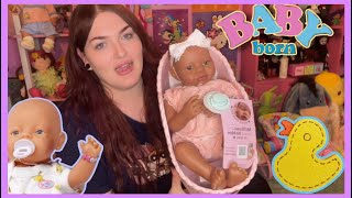 baby born real unboxing ! featuring @girlunderwat3r