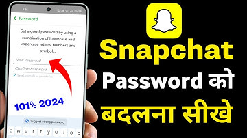 Snapchat Ka Password Kaise Change Kare | How To Change Snapchat Password | 2024
