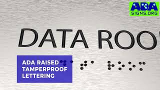 ADAsigns.org ADA compliant braille signs for your business
