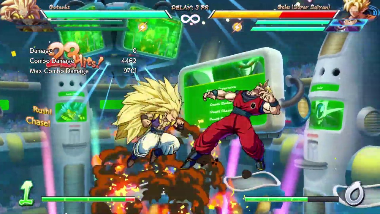 DBFZ - Gotenks Ghostly Combo (Gogeta Assist)