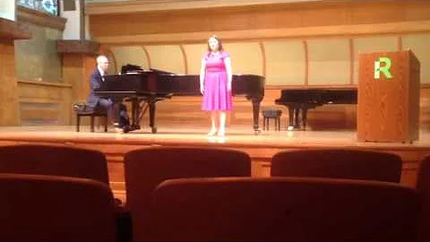 Schmidt Vocal Competition- Lascia Cio Pianga by Ha...