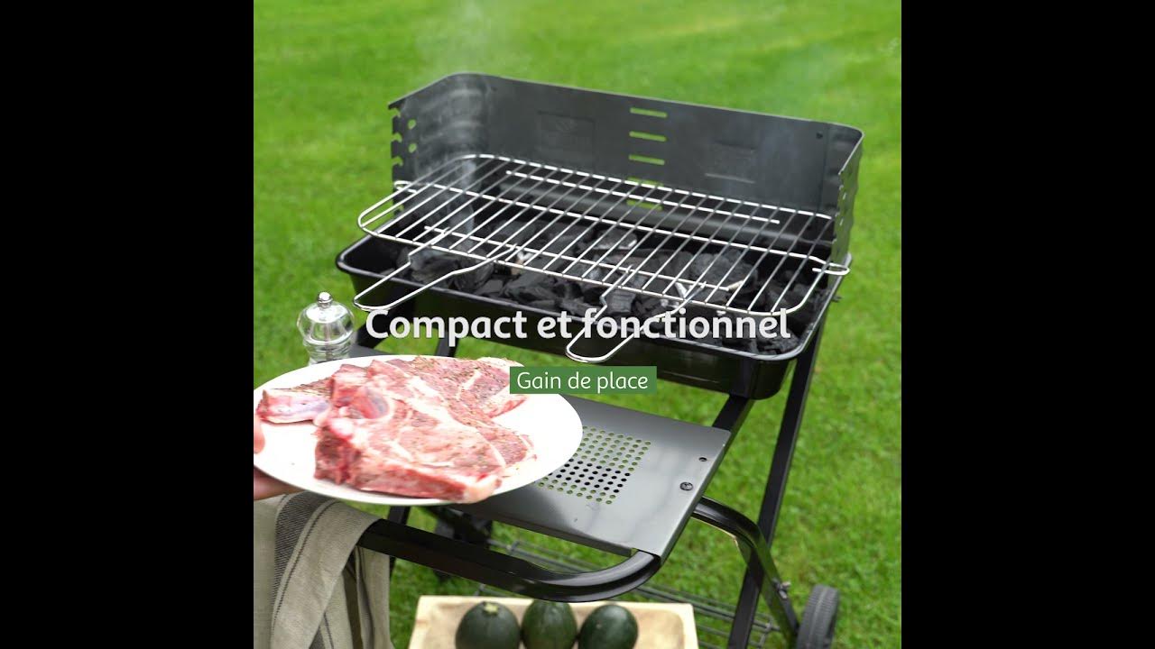 Barbecue à charbon portatif pliable