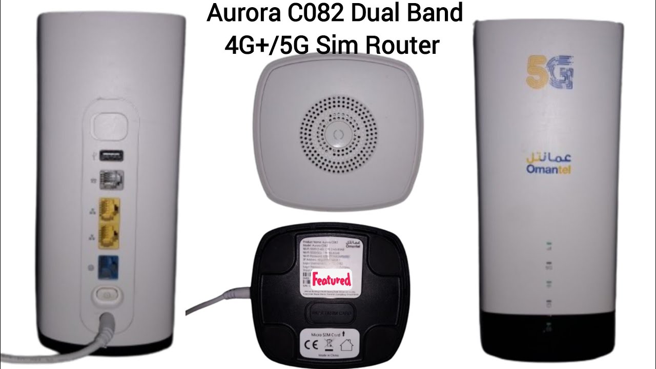 Aurora C082 4G+/5G Sim Router Review, Speed Test and