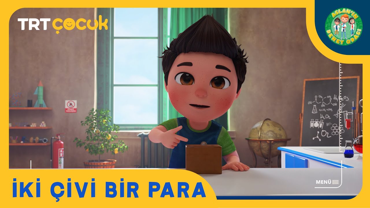 Aslan'ın Deney Odası | İki Çivi Bir Para - YouTube