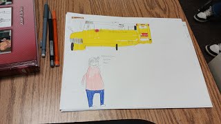 2008 Thomas C2 Handicap Bus 2825Remastereddrawing Walk-Around