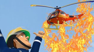 Rescates épicos en helicóptero de Sam el Bombero: ¡valientes aventuras desde las alturas!