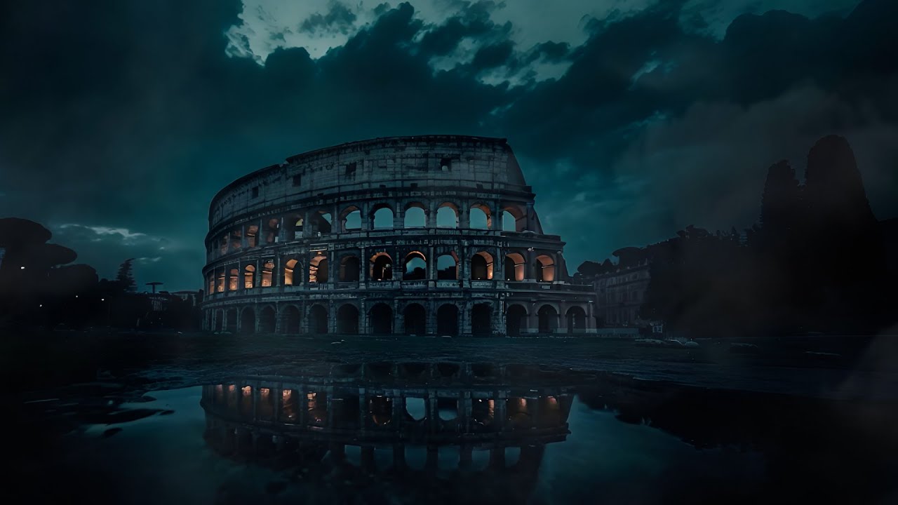 Great Night Reading with Dark Rome Ambience - Dark Academia Vibes ...
