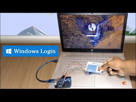 Arduino uno RFID security system