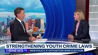 Tougher bail and sentencing laws - 9 News (15 April 2026)