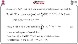 Central Limit Theorems   1