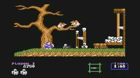 Ghouls n ghosts c64 level 1 original audio