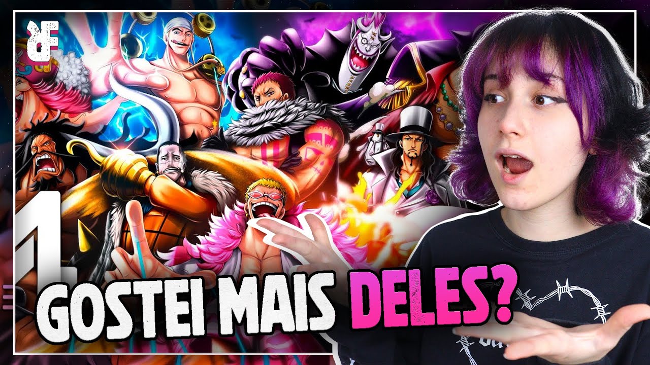 FIQUEI ABISMADA REAGINDO a Vilões (One Piece) - Ambição | M4rkim | FERU REACT