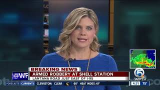 Shell gas station robbed in Lantana
