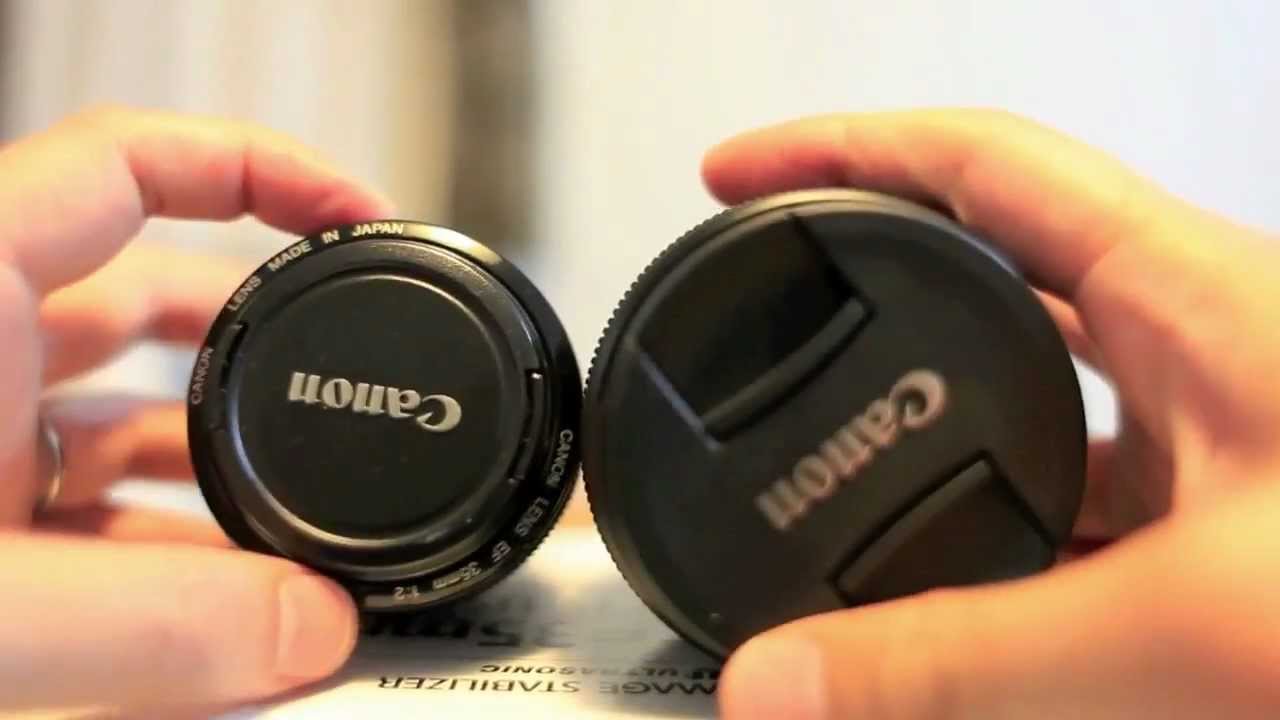 Canon EF35mm F2 IS USM 開封＆テスト - YouTube