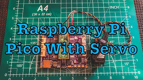 Raspberry Pi Pico Connected To A Servo  |  Pi Pico Module