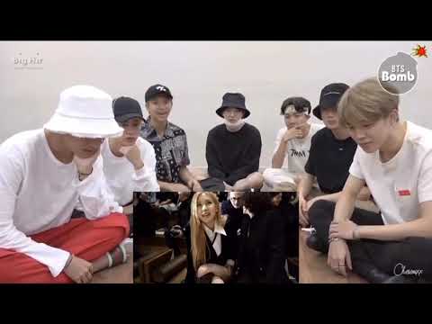 Bts reaction to blackpink rose at YSL show Paris week 2020 ❤️