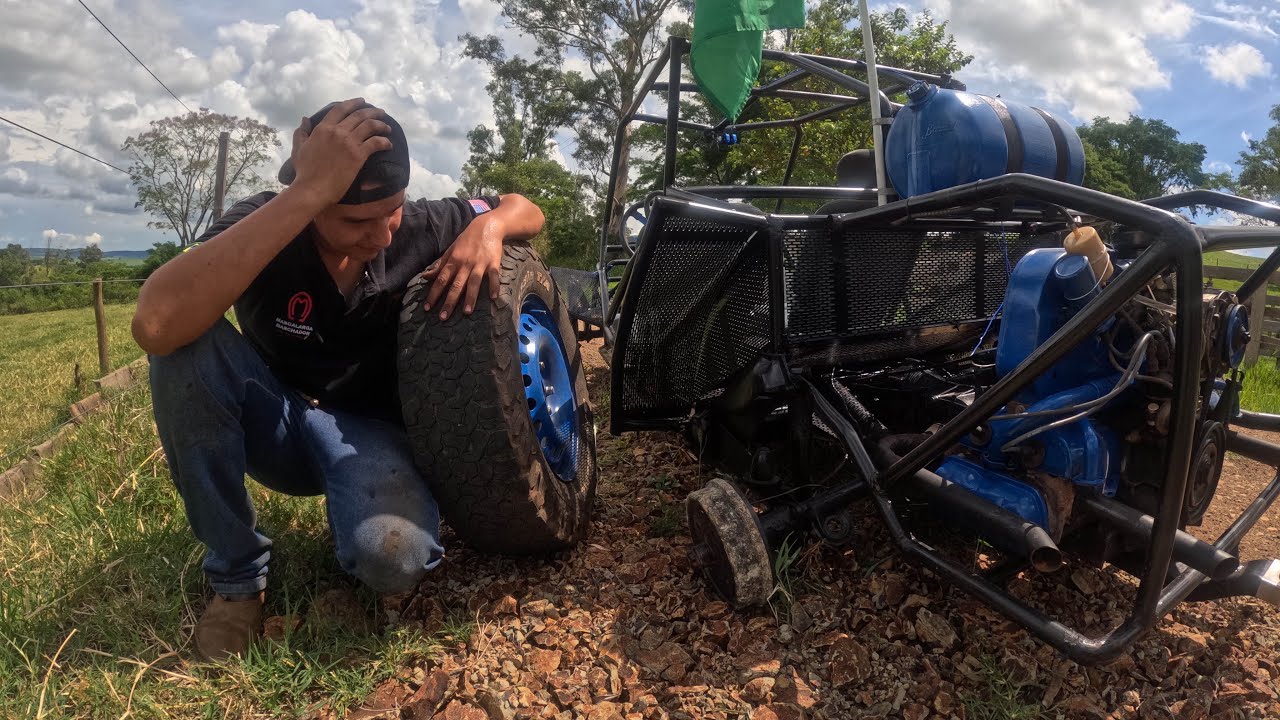 Deu ruim no primeiro rolê com a gaiola 😬