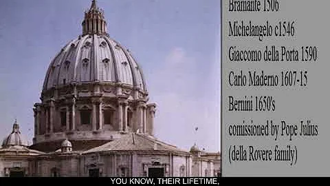 16th C The Redesign of St Peters During the Renais...
