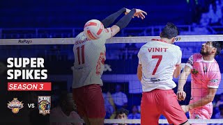 Super Spikes | Match 11 | Kolkata Thunderbolts vs Chennai Blitz | PVL Season 3