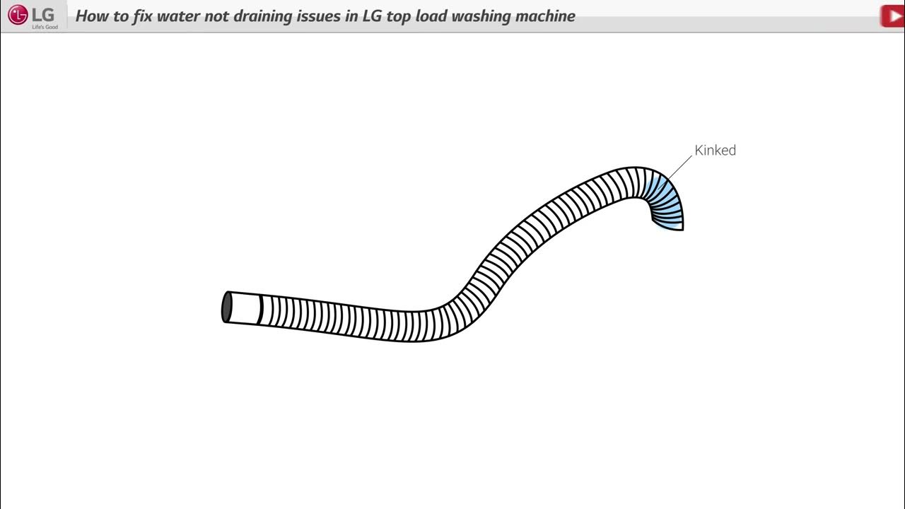 [LG Top Load Washers] Water Not Draining YouTube