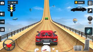 Car Lambo Dan Ramp Race new cars Game |  Crash Race Gameplay | Android Emulator | New Levels 27 screenshot 4