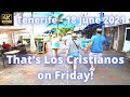 Tenerife  thats los cristianos on friday  18 june 2021