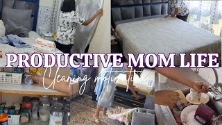 PRODUCTIVE MOM LIFE | CABINET CLEANING | CLEANING | ORGANIZING